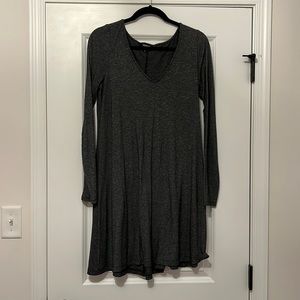 Women’s Express Charcoal Longsleeve Dress (size M)